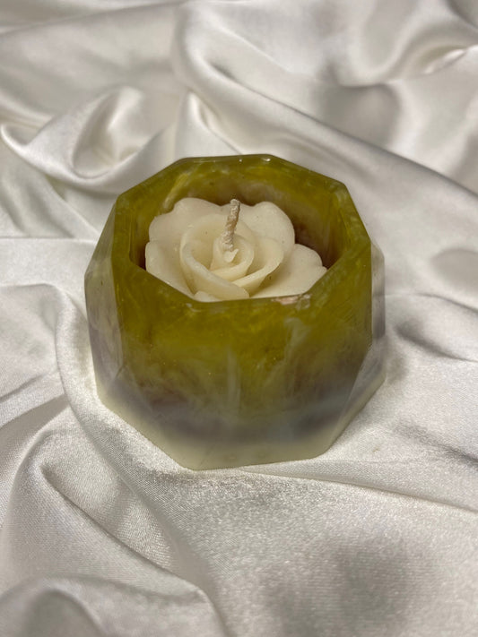Resin Candle Pot
