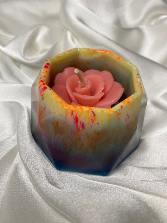 Resin Candle Pot