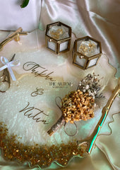 Dried Flower Engagement Platter