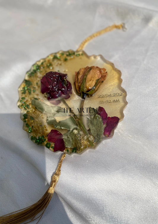 Real Flower Preserved Car Hanging