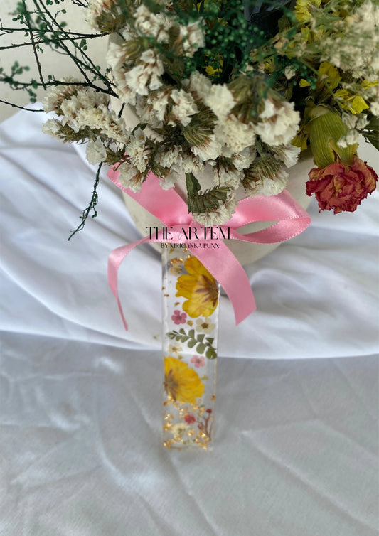 Pressed Flower Bookmark