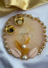 Pearl Roli Chawal Tray