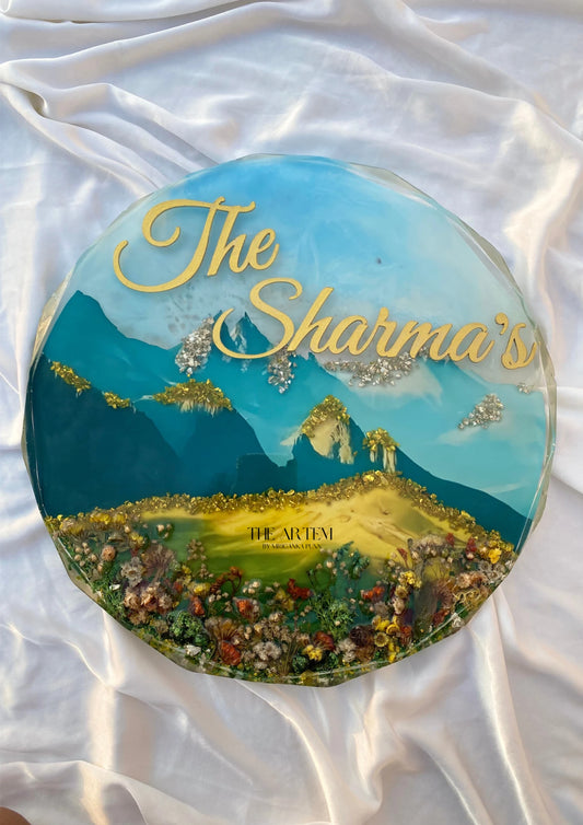 Resin Name Plate