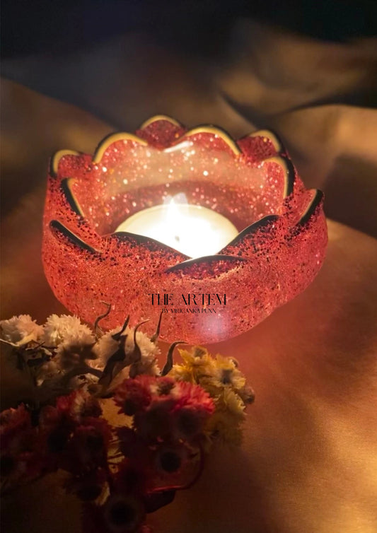 Lotus Tea Light Holder
