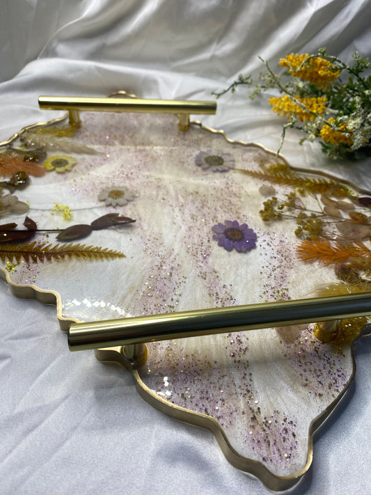 dry flower tray