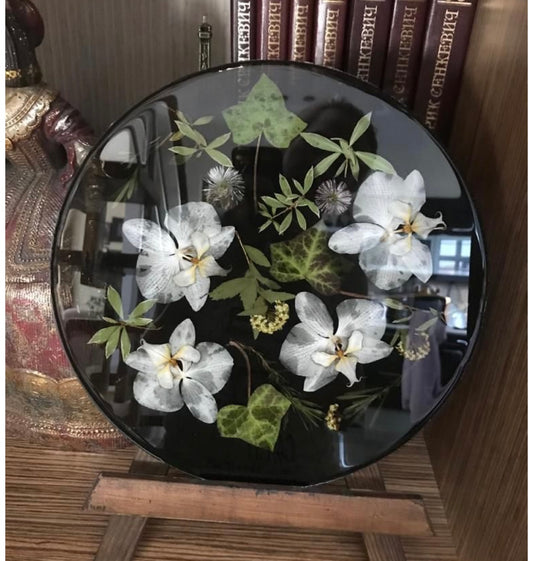 clock with hanging and stand