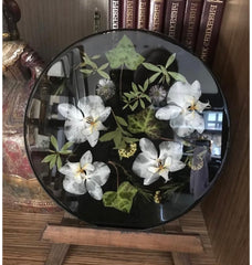 clock with hanging and stand